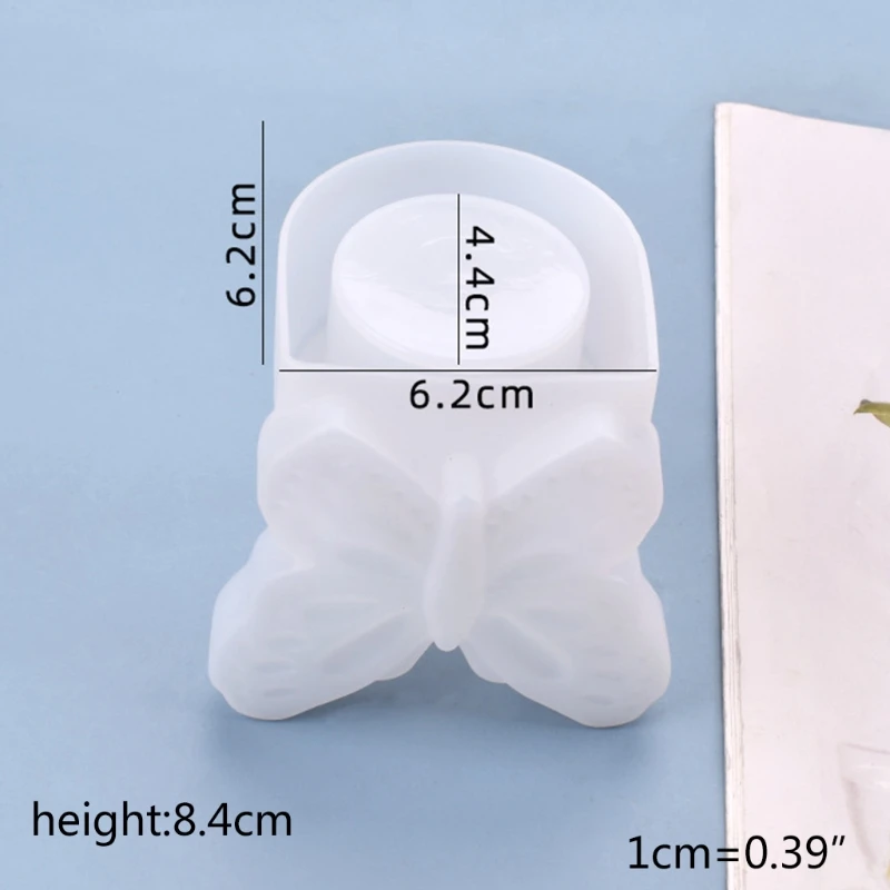 

DIY Butterfly Storage Box Silicone Mould Crafts Decorations Container Making Tool Crystal Epoxy Resin Mold