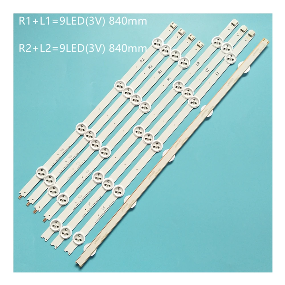 100% новый 8 шт./комплект светодиодный полоски для LG 42 ТВ 42LA6300 LC420DUN PG P1 6916L 1455A 1456A 1457A