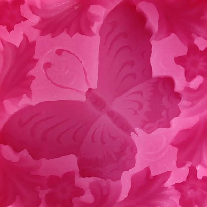 Бабочка ремесло форма искусства силиконовая помадка Шоколадное Мыло формы