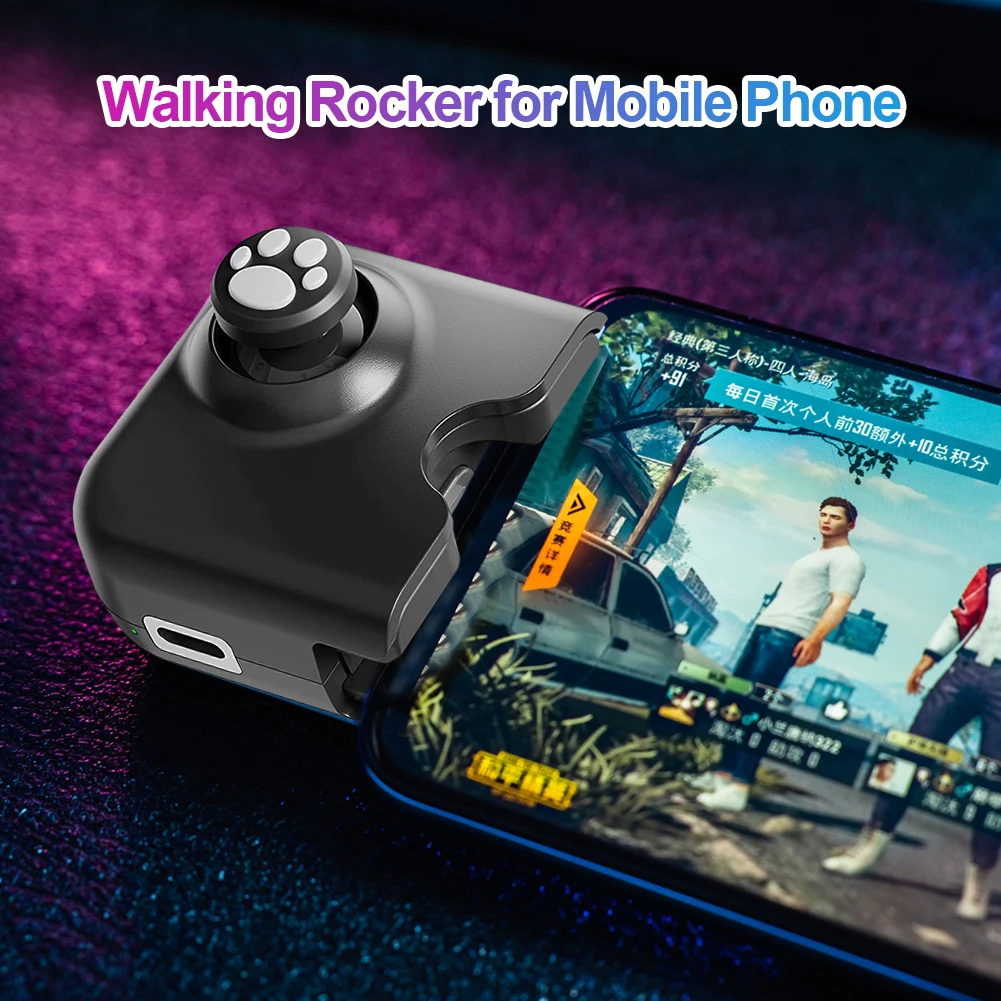 Для iPhone iPad мобильный игровой контроллер джойстик с портом для зарядки геймпад