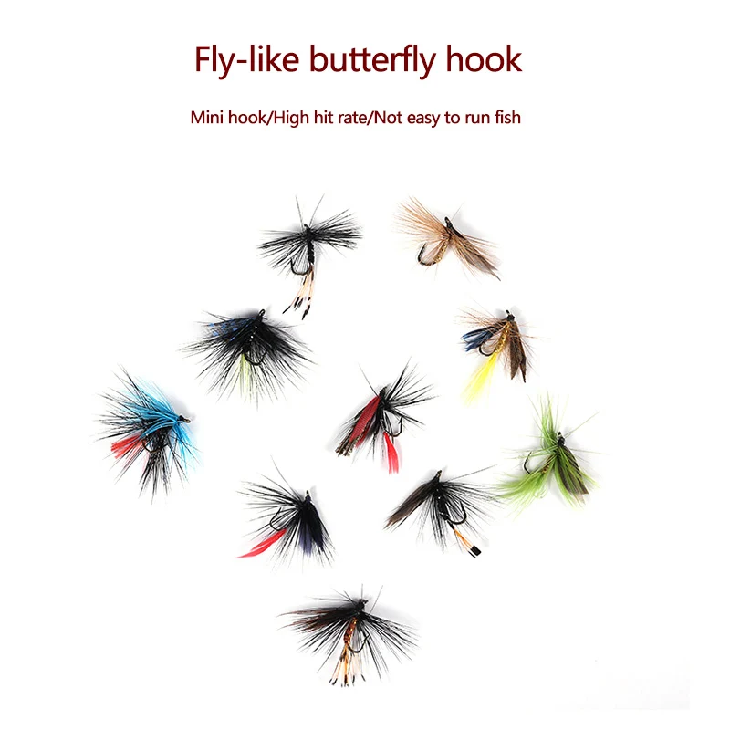 

RQNQ 10 шт. 2021 новые металлические Jig Head с зазубринами Плавание джиг, приманка для рыбалки с перьями, Jighead форель, щука бас рыболовные приманки ры...