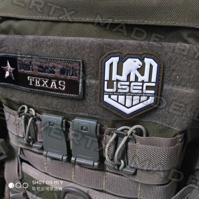 Российский флаг побег из армии тарков военный медведь USEC патчи тактические