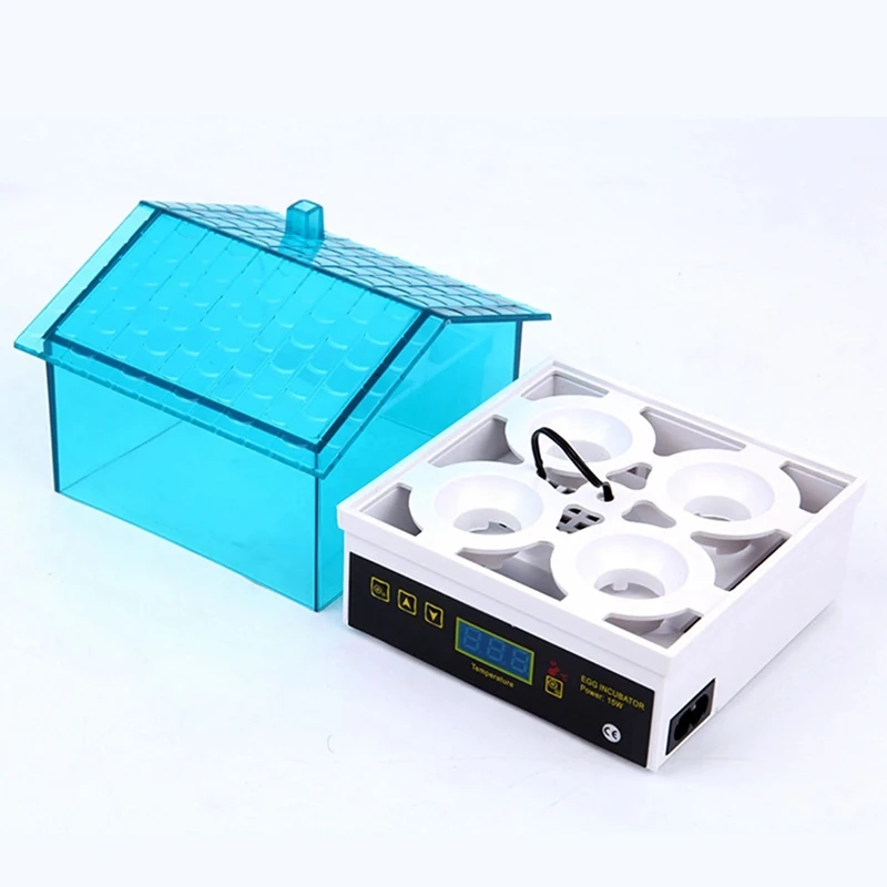 Digital Temperature Small Brooder Hatchery Egg Incubator Hatcher For Chicken Duck Bird Pigeon | Feeding &amp Watering Supplies
