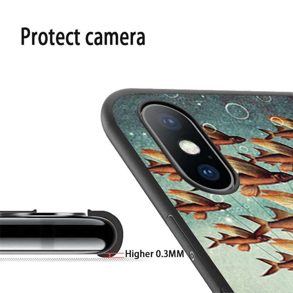 Мягкий силиконовый чехол Coque среди диких цветов для iPhone 11 Pro Max X 5S 6 6S XR XS 7 8 Plus