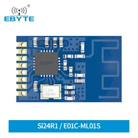 e01c ml01s si24r1 iot electronic components 300m smd module 2 4ghz 7dbm ebyte wireless modules pcb antenna spi interface