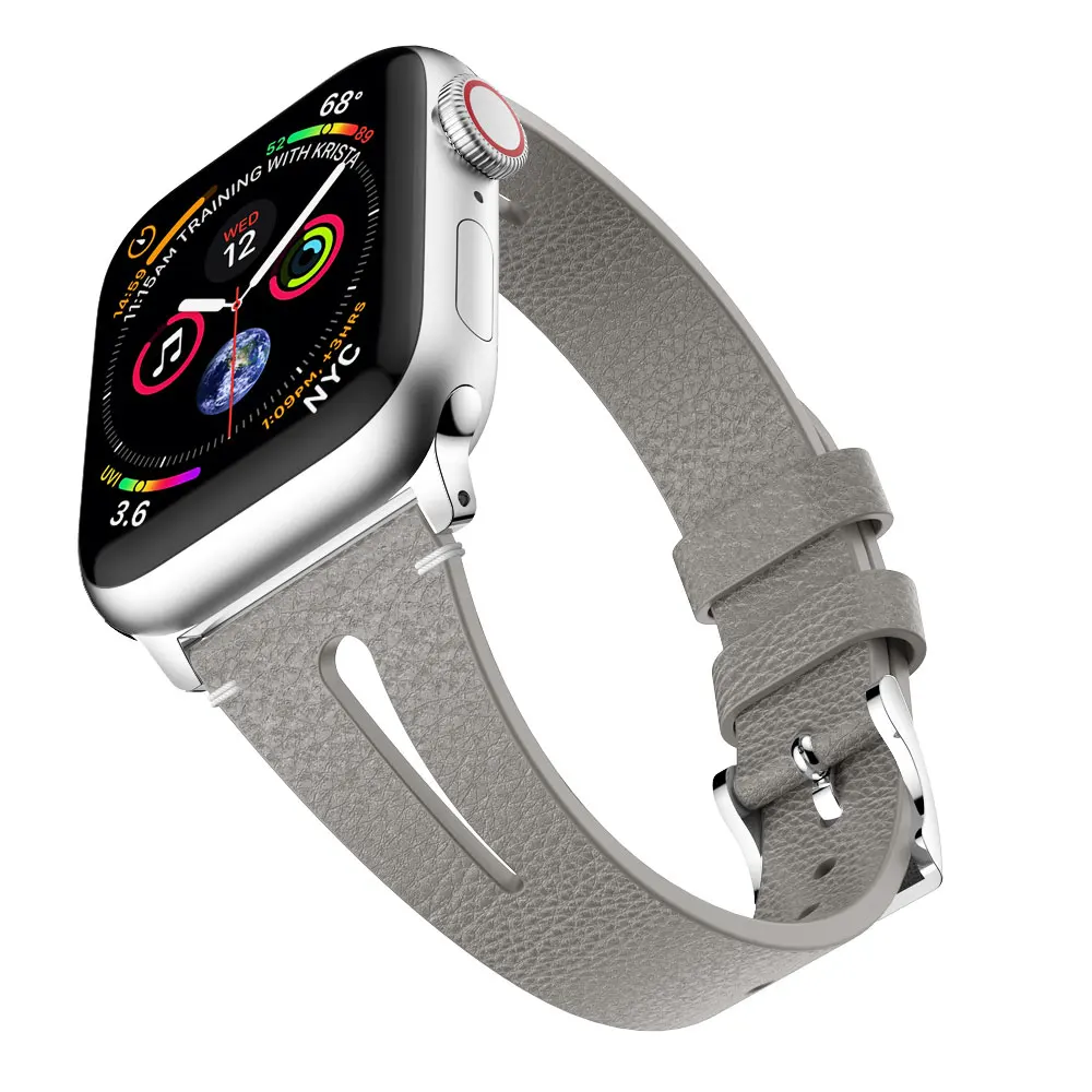 Ремешок для наручных часов hero iand кожаный ретро-браслет Apple Watch series 4 3 2 1 42/38/40/44 мм |