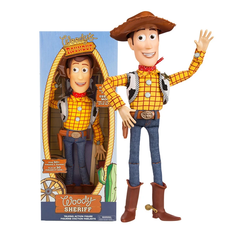 Экшн-фигурки Disney Pixar Story 3 4 оригинальные говорящие фигурки Вуди Джесси тканевая