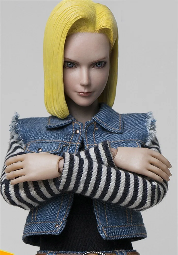 Soldier Phicen 1/6 масштаб Dragon Ball Z Android 18 лазурит экшн игрушечная фигурка-модель для детской игрушки