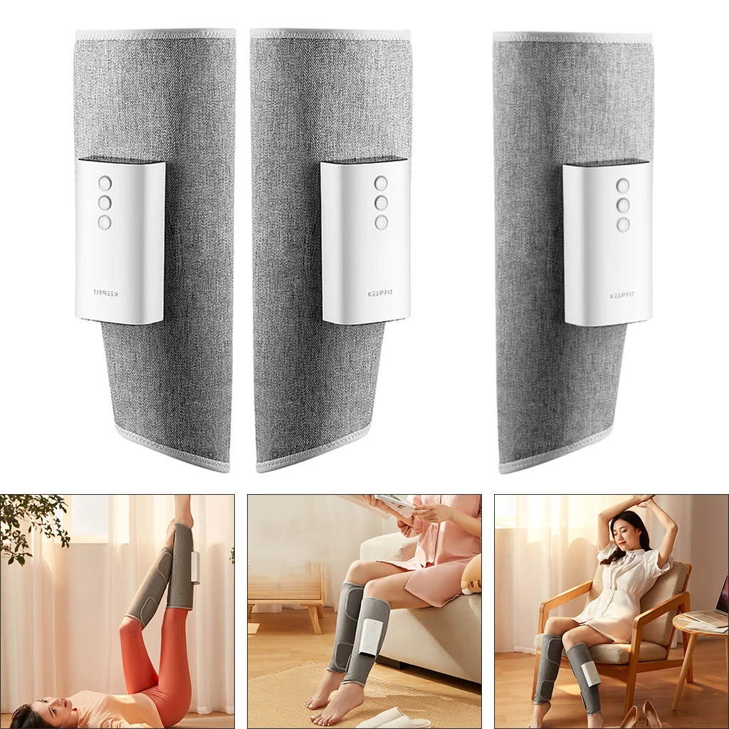 

Rechargeable 3 Modes 2 Intensities Air Compression Leg Massager for Foot Arm Calf Muscles Relaxation