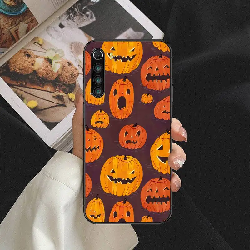 

Autumn leaves fall fox pumpkin Halloween Phone Case For Redmi 4X 5plus 6 7 8A 9 Note 9s 4 8 T 9 10 pro Cover Fundas Coque