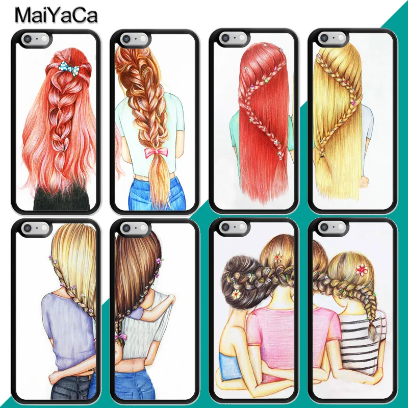 Чехол MaiYaCa для девочек iphone 11 Pro Max X XR XS MAX SE 2020 6S 7 8 Plus 5S|Бамперы| |