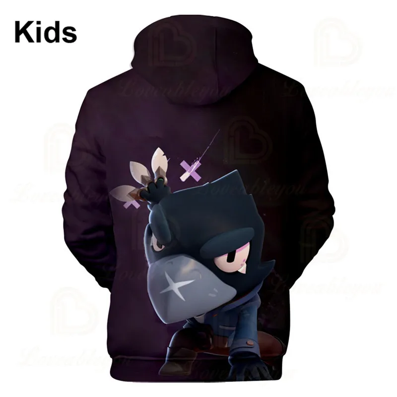 

Penny and Star,Child Wear NITA MAX Game 3d Swearshirt Boys Girls Tops Kids Hoodie Shark Leon Hoodie Clothes