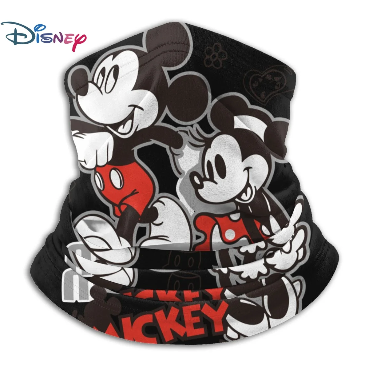 

Disney Mickey Women's scarf child Cycling winter Men Headband Magic Scarf Neck Fleece Warm Cover Half Face Scarves Bandana buff