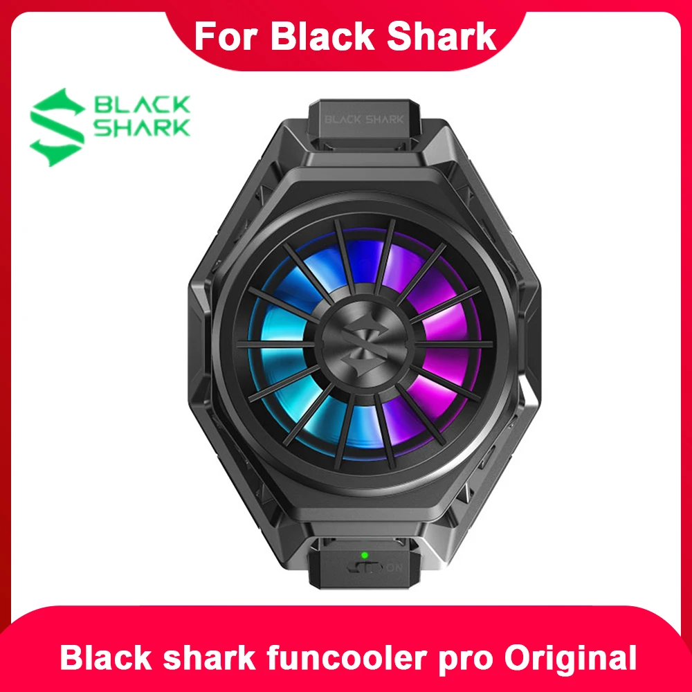 Регулируемый охлаждающий вентилятор Black Shark FunCooler 2 Pro для iPhone 11 Samsung shark 3 pro Funcooler