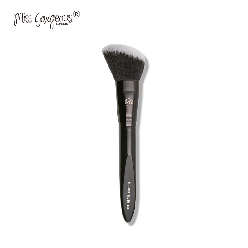 Бренд Miss Gorgeous 1 шт. Кисть для макияжа Черная румян инструменты косметические