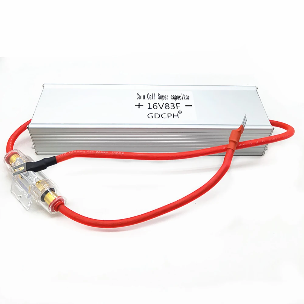 

16V83F 2.7V500F Automotive Electronic Rectifier Super Farad Capacitor for Automotive Start-up Restart With Aluminum Shell