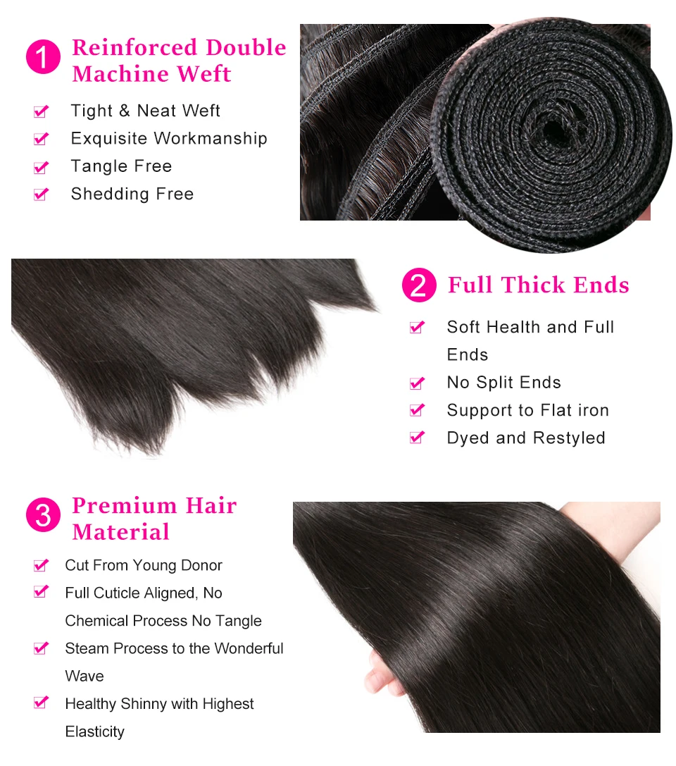 Похожие продукты человеческие волосы пряди с закрытием бразильские прямые