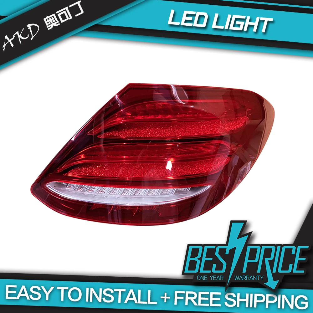 АКД автомобильный Стайлинг taillamp для Mercedes Benz W213 хвост светильник E200 E300 E200L E300L 2016 ~