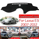 Противоскользящий коврик для приборной панели Lexus ES ES350 2007  2012 XV40, защита от солнца, защитные аксессуары, ES240 350 2009 2010 2011