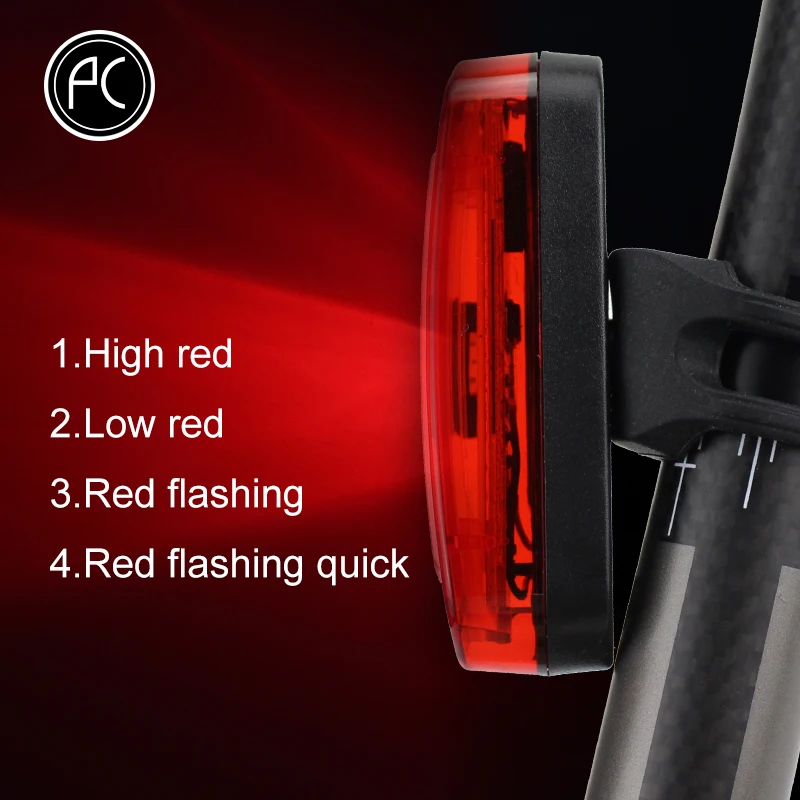 Велосипедный фонарь pвелоспорт портативный Перезаряжаемый от USB COB светодиодный