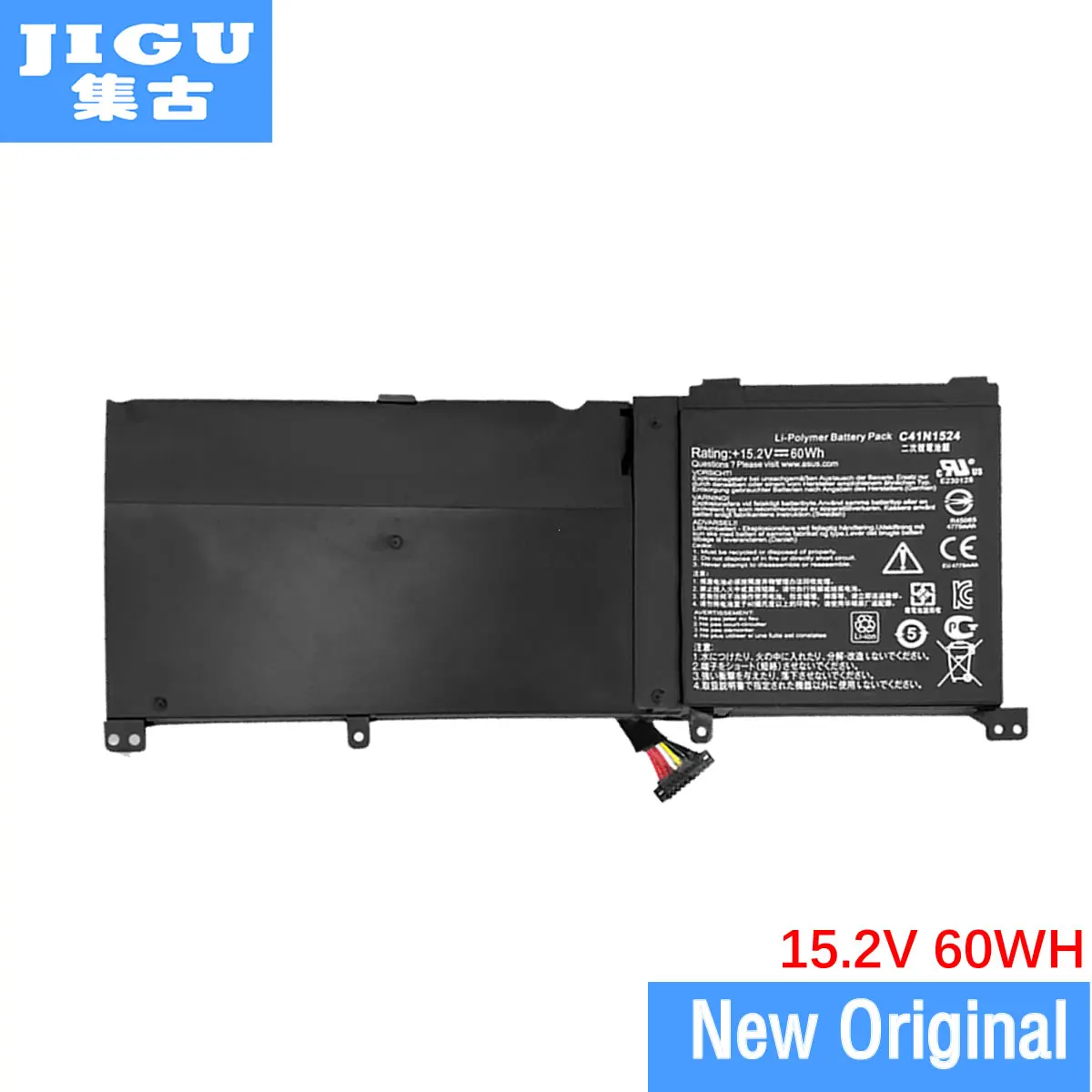 

JIGU 15.2V 60WH Original Laptop Battery For Asus C41N1524 N501VW-2B UX501JW