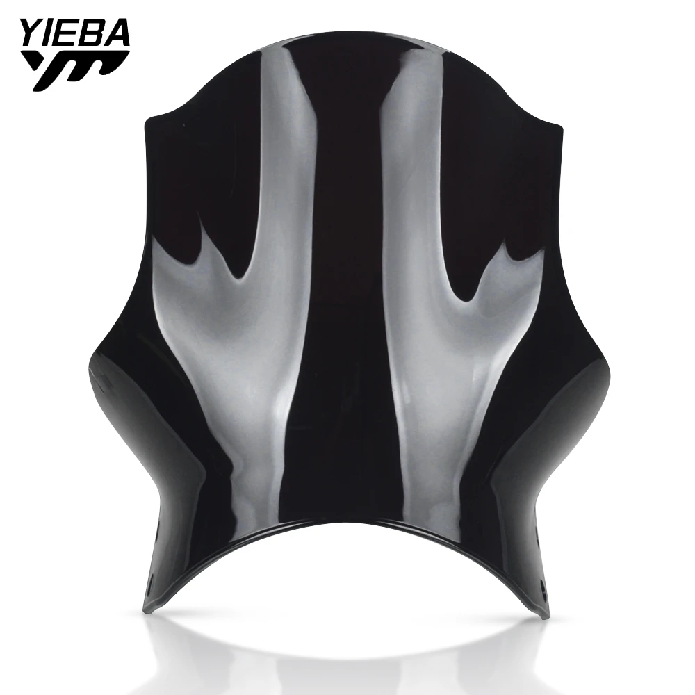 Ослепительный синий черный прозрачный лобовое стекло мотоцикла для Honda CB400 CB600 CB750