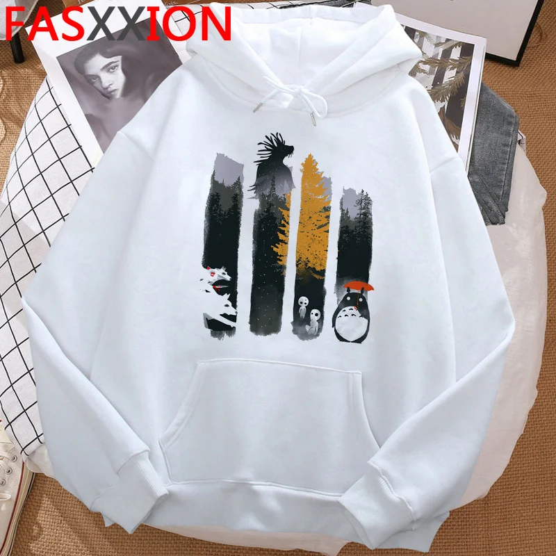 

Totoro Studio Ghibli hoodies women grunge plus size female pullover 2020