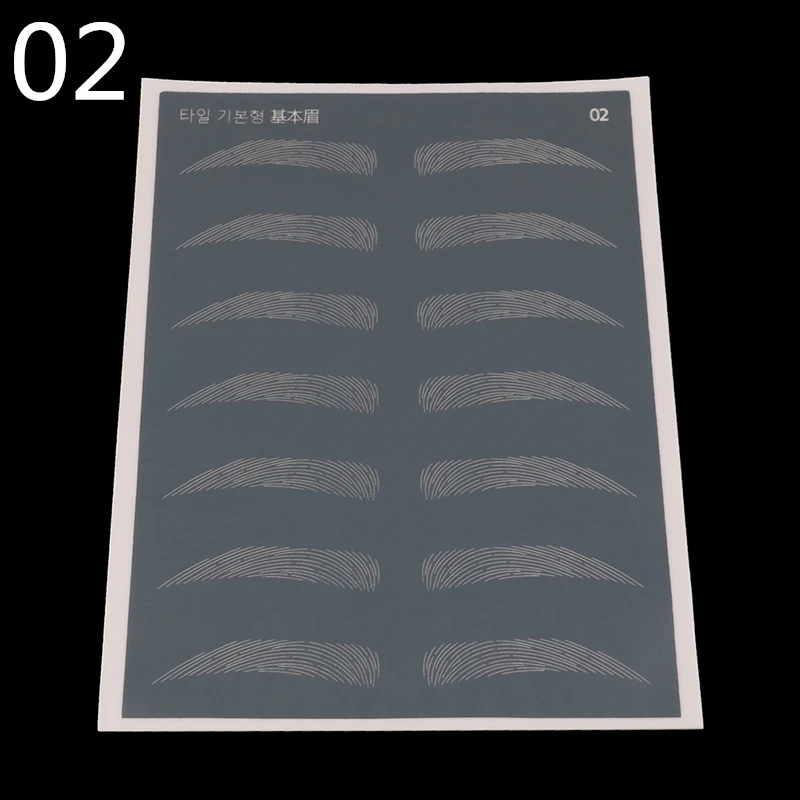 1pcs Practice Microblading Tattoo Skin Eyebrow Cosmetic Permanent Makeup Training Supplies For Beginners | Красота и здоровье