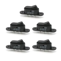 5pcs 3pin 2 position rocker switch rice cooker household appliances accessories with ears