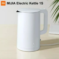 xiaomi mijia electric kettle 1s intelligent thermostatic control kitchen kettle samovar 1 7l hot teapot