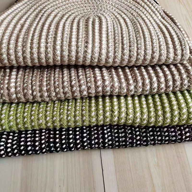 Круглый коричневый ковер ручной работы домашние коврики в скандинавском стиле