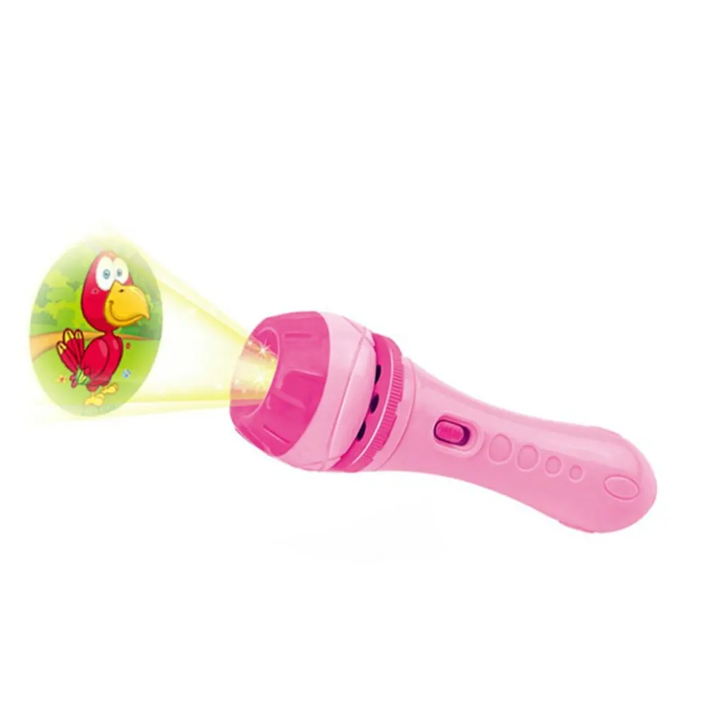 Дети флэш светильник книги рассказов в проекционный фонарик для раннего