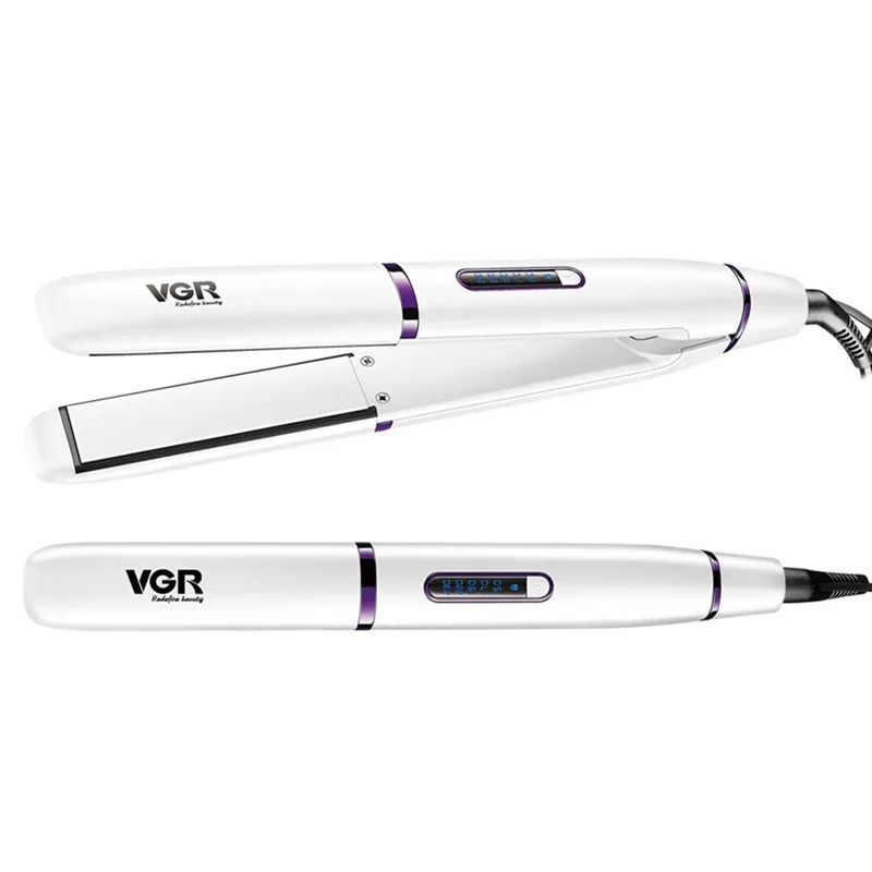 

Многофункциональный выпрямитель для волос, с отрицательными ионами, с керамическим покрытием, V-500