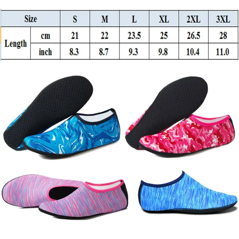 Нескользящие мужские женские детские босоножки для воды Водные Носки пляжа