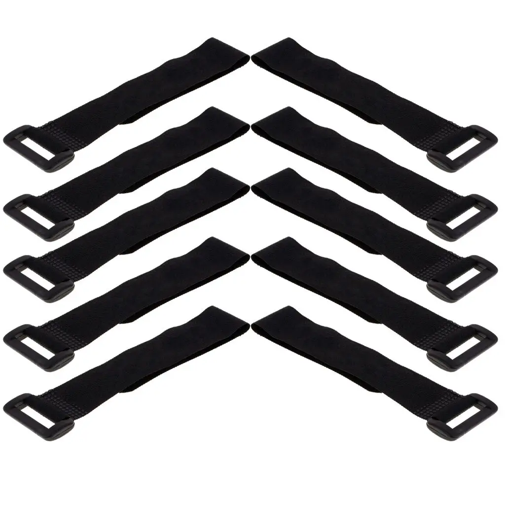 

10 шт. нейлоновых ремней fityle, черные крепежные кабельные стяжки с пряжкой
