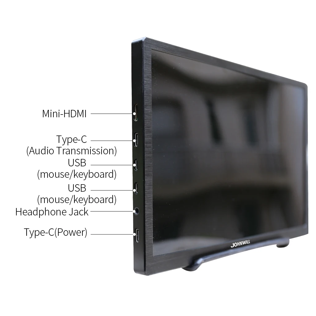 10 1 дюймовый 2K сенсорный экран портативный игровой монитор ПК Тип C HD IPS HDMI USB