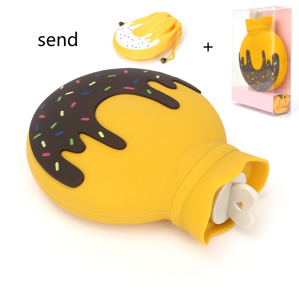 Горячая Распродажа красивая грелка силиконовая многоразовая вода зимний теплый