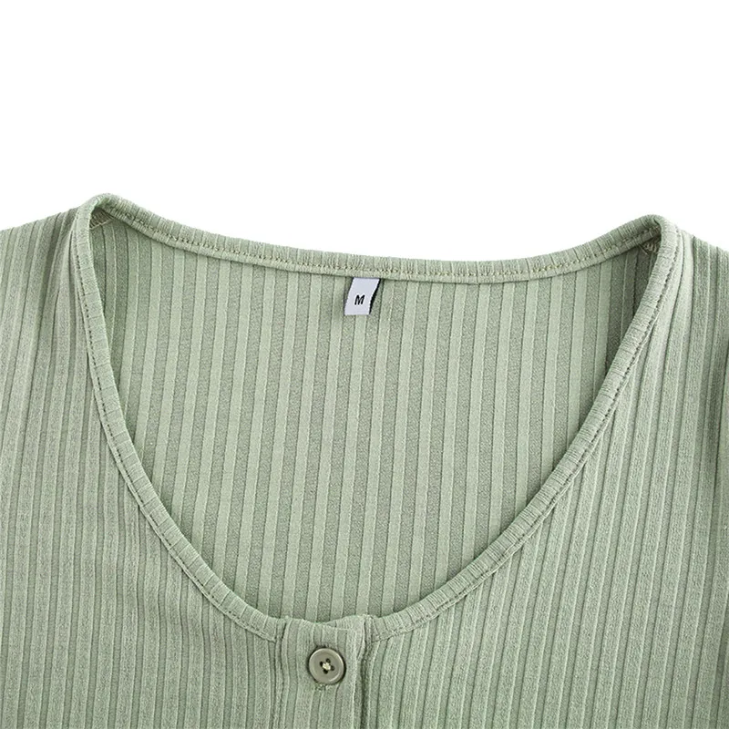 

Fashion Knitted Women Solid Lace Casual Green Summer Cardigan Korean Style Lady Sexy Top Summer Short Sleeve Hollow Outfit