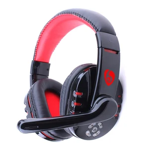 bluetooh wireless headphone hifi stereo gaming helmet headset with mic for pc laptop phone music professional gamer headphones free global shipping