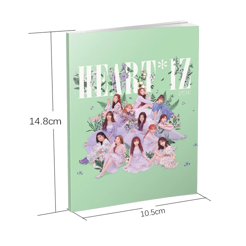 Kpop IZ* Один 2-й мини-альбом Фотокнига Мода K-pop IZONE маленький фотоальбом фото плата, вентиляторы сувенир Прямая