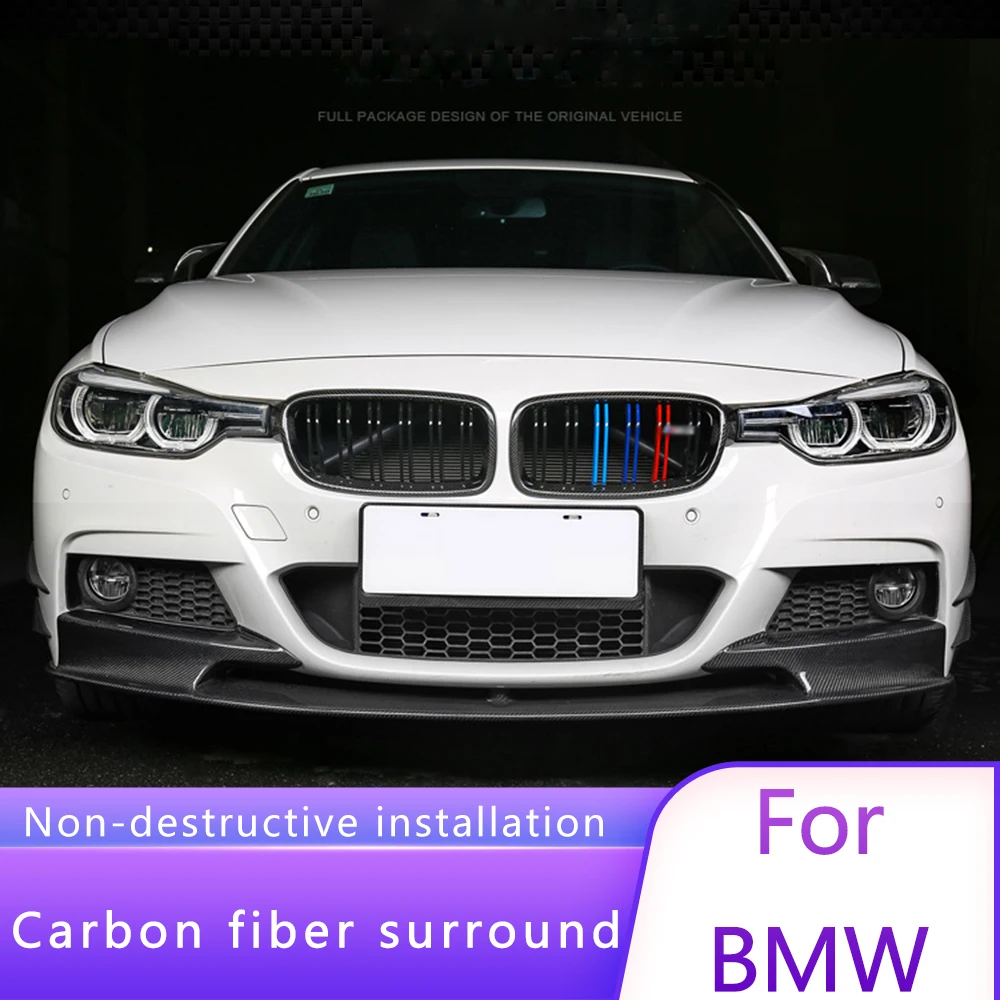 Для BMW 2013-2019 года 3 серии G20 F30 330li 320li углеродное волокно охватывает весь комплект