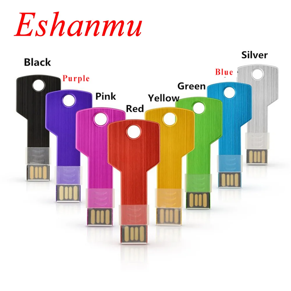 Флеш-накопитель Usb в форме ключа 50 шт./лот флеш-накопитель 128 Мб 4 ГБ 8 16 32 карта