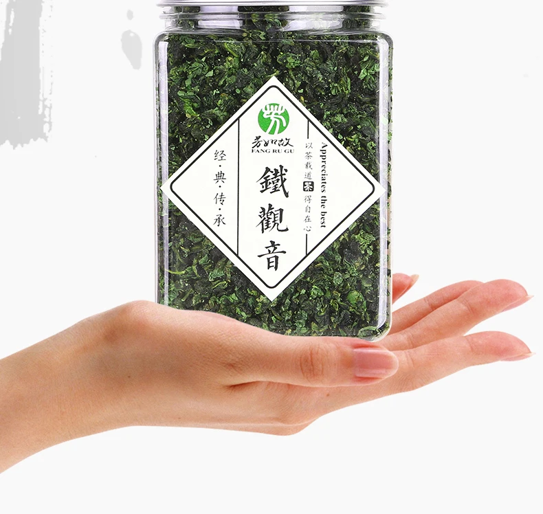 

Anxi Tieguanyin Green Tea Anxi 2021 New Tea China Oolong Tea Luzhou Flavor Tiekuanyin Autumn Tea Kung Fu Tea 250g/pot Tea Set