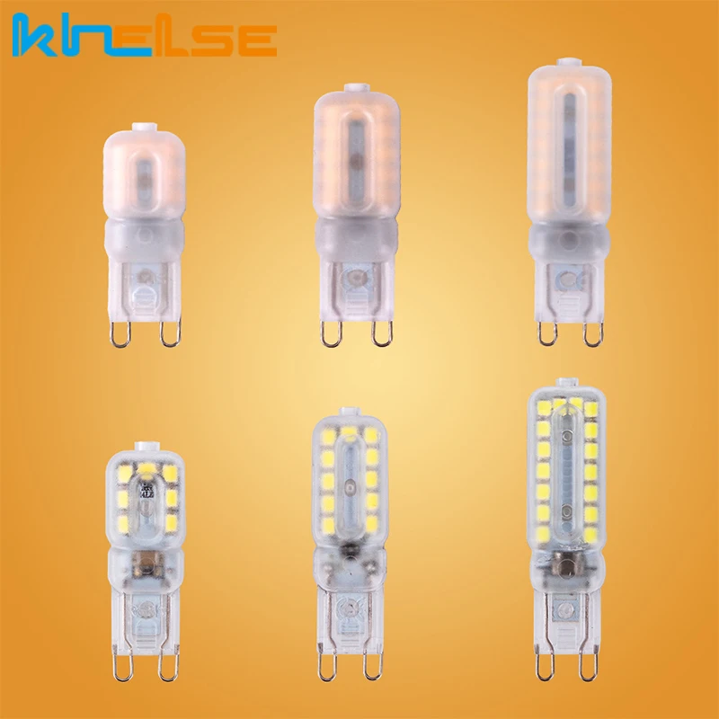 G9 светодиодный светильник 6 Вт AC 220 В 240 мини кукурузная лампа SMD 2835 Точечный для