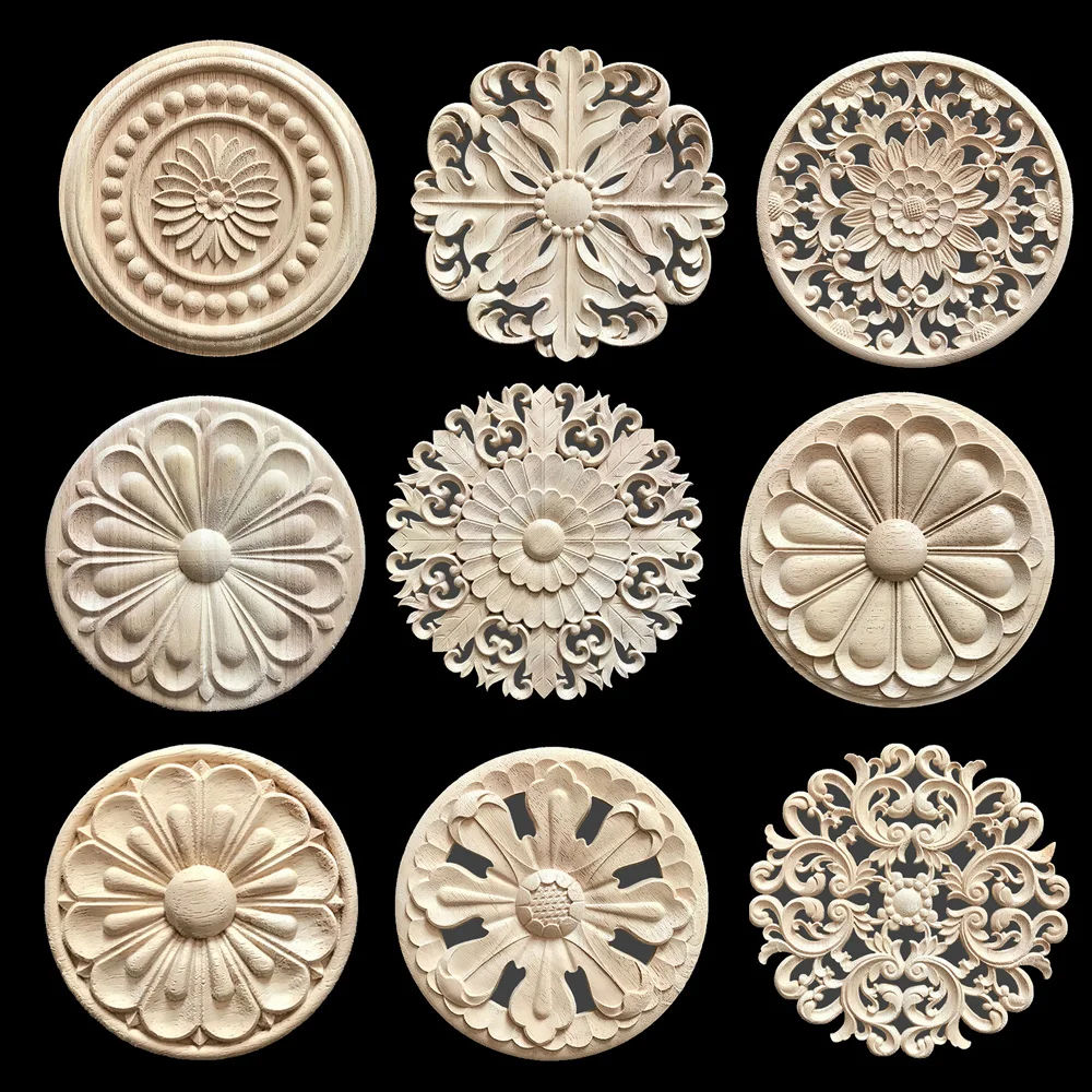 

Декоративная деревянная аппликация, ширина 30 см