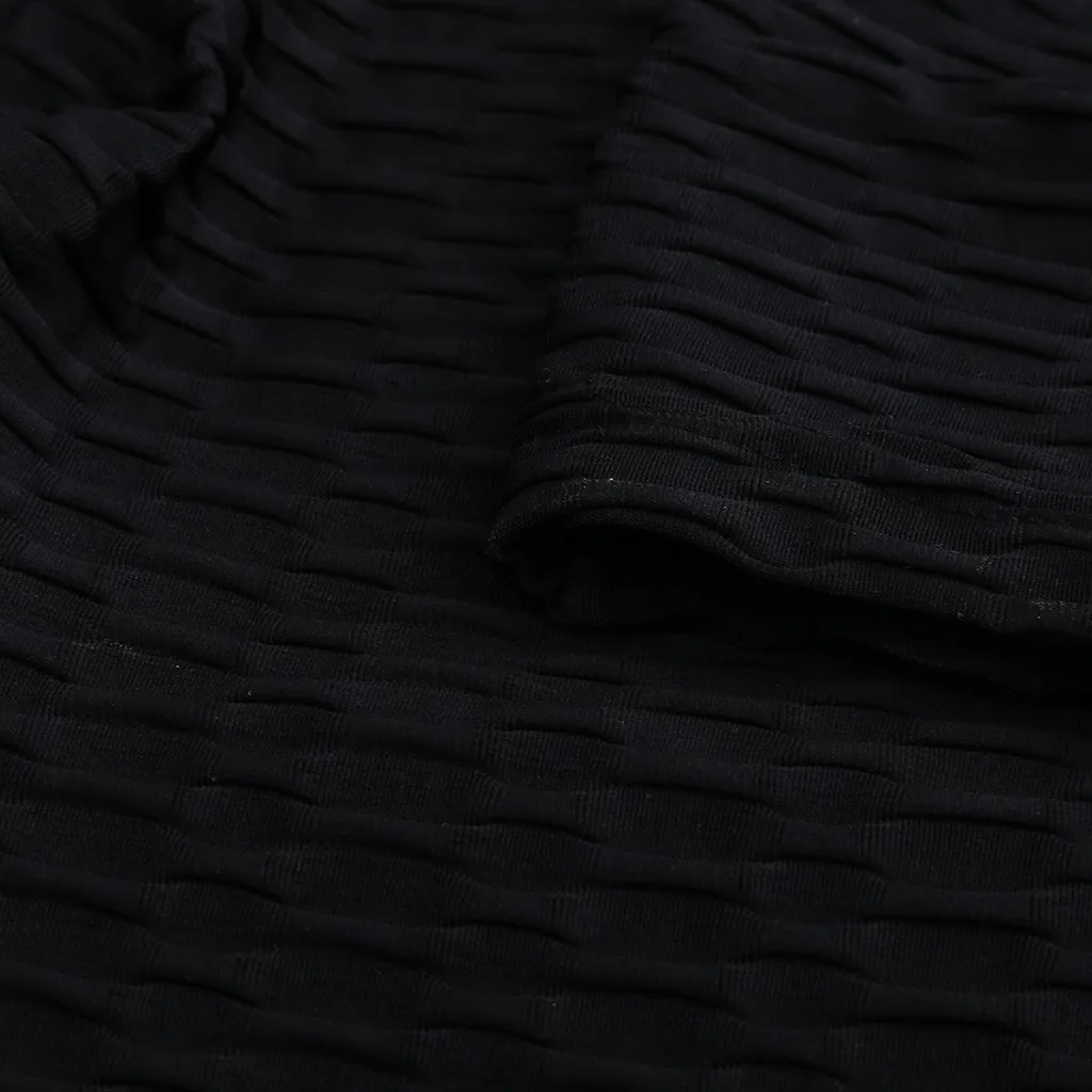 Пуш ап леггинсы Женская одежда антицеллюлитный фитнес черные легинсы