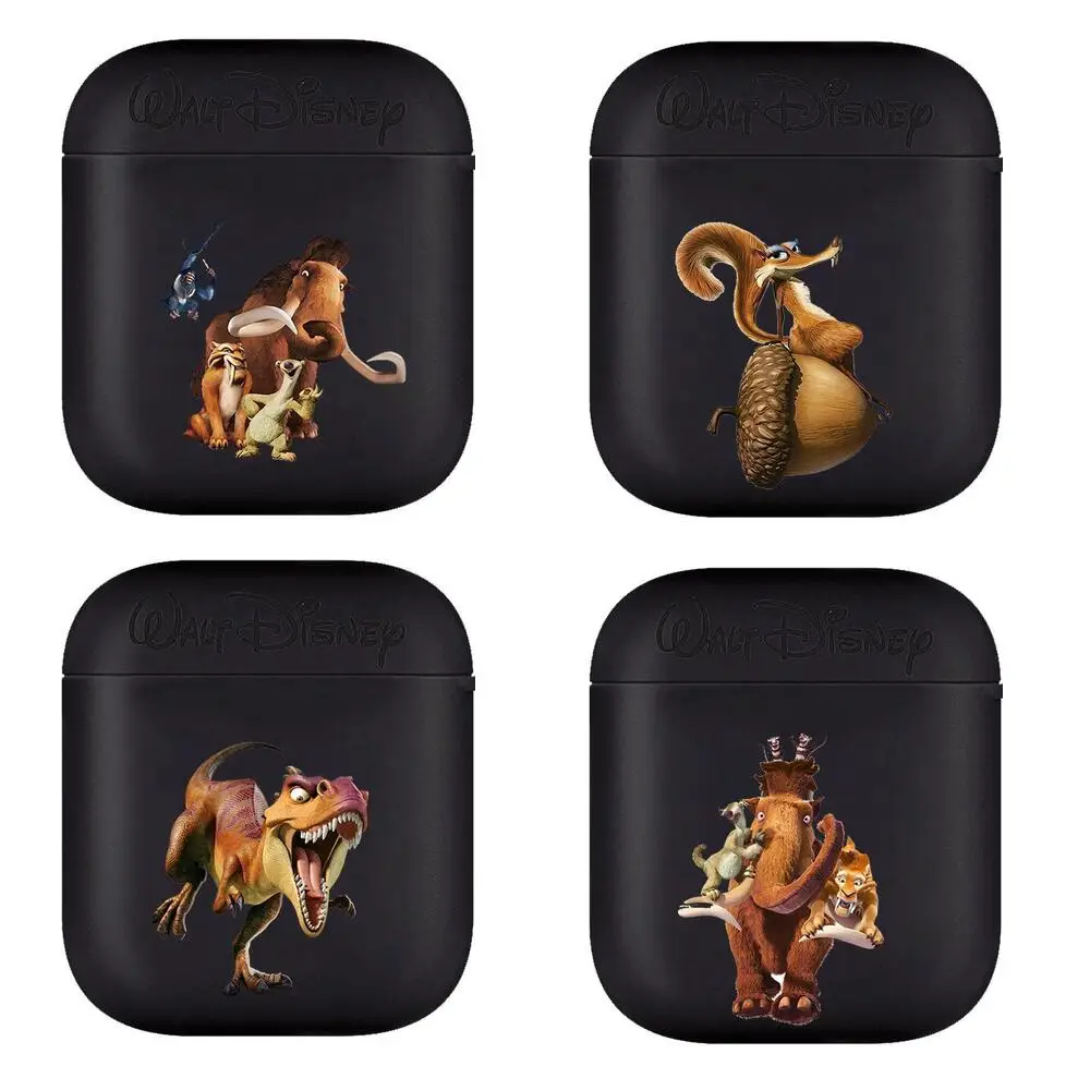 

Мягкие силиконовые чехлы Disney Ice Age для Apple Airpods 1/2, защитный беспроводной Чехол для Bluetooth наушников Apple Air Pods