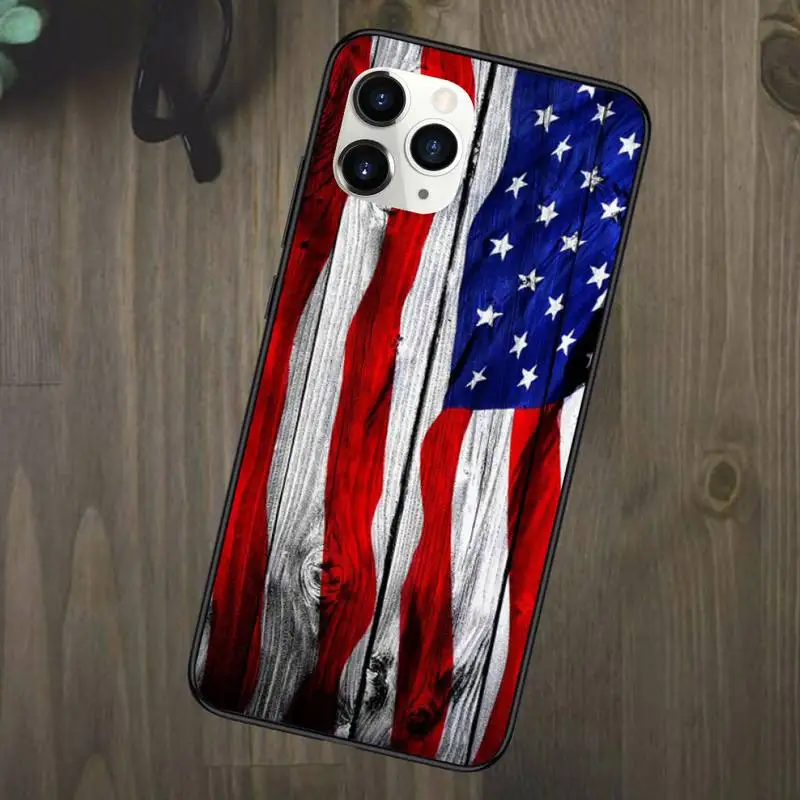 

America USA Flag Phone Case for iPhone 11 12 mini pro XS MAX 8 7 6 6S Plus X 5S SE 2020 XR