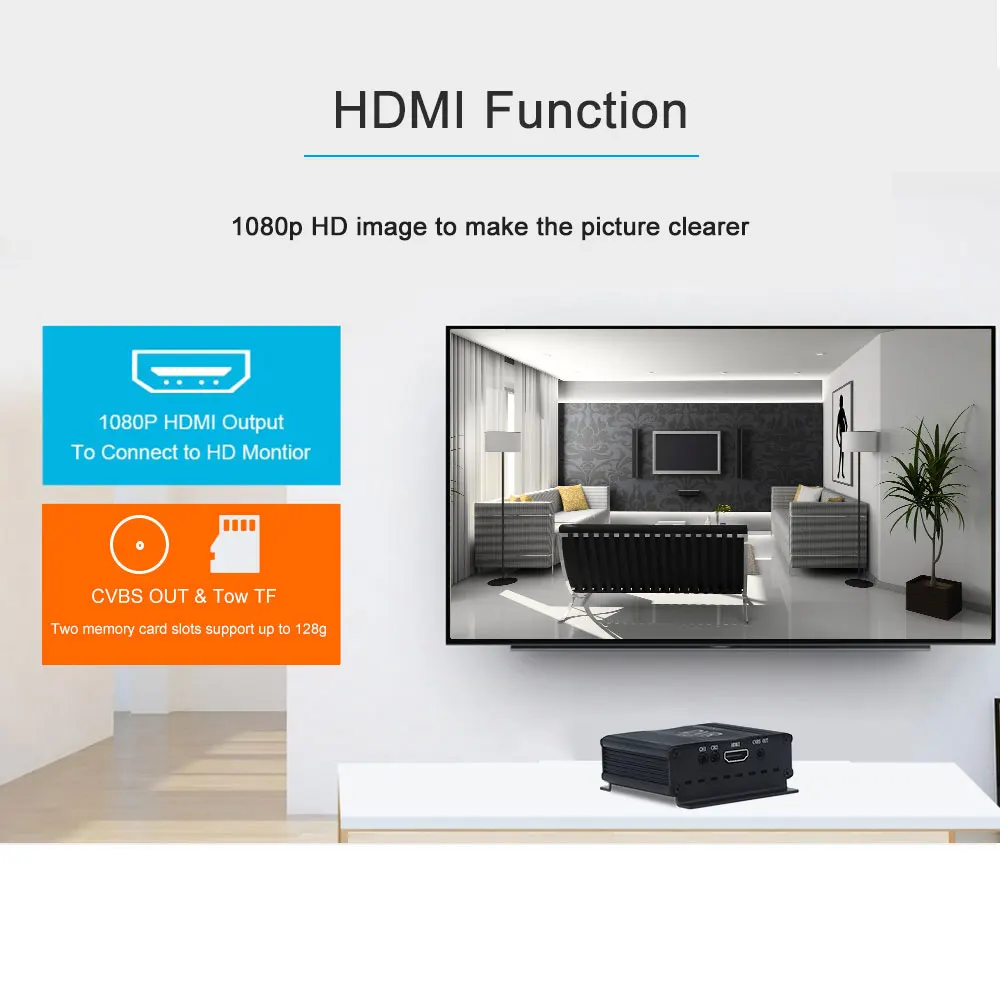 Free shipping 4-inch mini dvr recorder with built-in fan 1080p 2CH CCTV DVR HD dvrS kit HDMI CVBS security system |