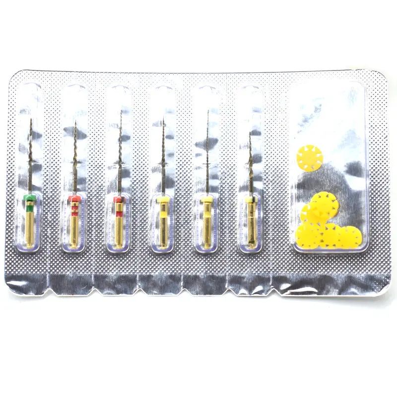 Золотые эндофайлы eflydent для корневых каналов